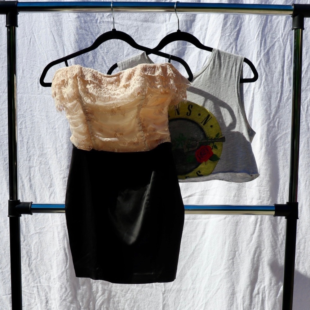 Bebe corset dress